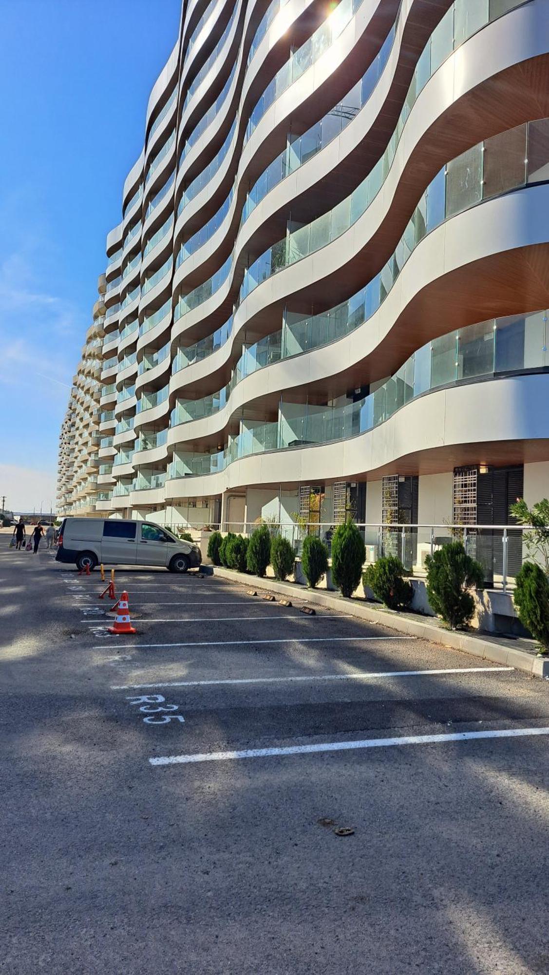 Mamaia Nord Studio La 10 M De Plaja Langa Cluburi Dış mekan fotoğraf